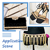 Fashewelry Zinc Alloy Rhinestone Strass Chains FIND-FW0001-31G-9