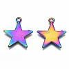 Rainbow Color Alloy Pendants PALLOY-S180-059-RS-2