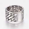 304 Stainless Steel Finger Rings RJEW-G091-13-3