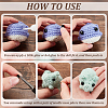   170 Pairs 8 Styles Plastic Craft Needle Felting Eyes FIND-PH0018-46-4