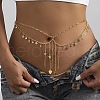 Heart Star Iron & Brass & Alloy Tassel Double Layer Waist Chains for Bikini FS-WGFEFD2-01-2