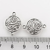 Tibetan Style Alloy Links connectors TIBE-Q077-10AS-RS-3