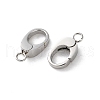 304 Stainless Steel Spring Gate Rings STAS-V007-04A-P-2