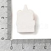 Christmas Bear Theme Opaque Resin Decoden Cabochons RESI-S397-02G-3