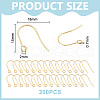 Unicraftale 200Pcs 304 Stainless Steel Earring Hooks STAS-UN0058-59G-3