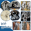   200Pcs Mirror Effect Acrylic Sew on Rhinestone DIY-PH0021-95B-7