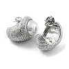304 Stainless Steel Stud Earrings EJEW-M233-07P-2