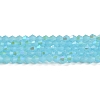 Imitation Jade Electroplate Glass Beads Strands EGLA-A039-J4mm-L03-1