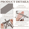 Cotton Herringbone Ribbon OCOR-WH0097-50A-4