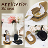 SUNNYCLUE 4Pcs 2 Colors Hat Velvet Jewelry Boxes CON-SC0001-19B-5