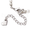 ABS Plastic Imitation Pearl Beaded Bracelets for Women BJEW-JB11872-01-4