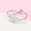304 Stainless Steel Cuff Rings RJEW-D306-01P-3