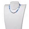 Handmade Polymer Clay Heishi Beaded Necklaces NJEW-JN02890-4