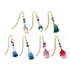 Alloy Hook Bookmarks AJEW-JK00369-1