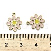 304 Stainless Steel Enamel Charms STAS-L022-016G-01-3