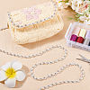   4 Yards Polyester Wavy Lace Ribbon OCOR-PH0004-78B-5