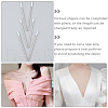   20Pcs V Shape Steel Bra Underwire FIND-PH0006-62-2