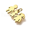 304 Stainless Steel Pendants STAS-R153-26G-2