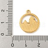 Ion Plating(IP) 304 Stainless Steel Pendants STAS-N103-133G-3