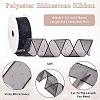 9M Polyester Rhinestone Ribbon OCOR-TAC0015-19C-4