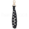 Cotton Handmade Braided Wrist Lanyard Pendant Decorations KEYC-WH0007-001C-1