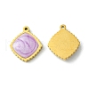 Ion Plating(IP) 304 Stainless Steel Manual Polishing Charms STAS-C075-09G-1
