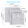   6Pcs 3 Style Velvet Jewelry Bags TP-PH0001-10-4