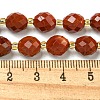 Natural Red Jasper Beads Strands G-N342-52-5