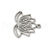304 Stainless Steel Pendants STAS-V016-20P-2