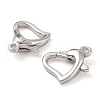 Anti-Tarnish Rhodium Plated 925 Sterling Silver Lobster Claw Clasps STER-K173-19P-2