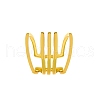 Brass Cuff Earrings PW-WG2034F-01-1