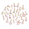 Alloy Enamel Pendant Decorations HJEW-JM02938-01-1