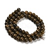 Natural Bumblebee Jasper Beads Strands G-G053-A01-01-3