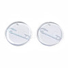 Transparent Resin Pendants RESI-N030-005B-2