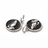 304 Stainless Steel Pendants STAS-M089-19P-2