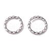 304 Stainless Steel Jump Rings X-STAS-F191-12P-C-2