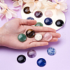 Fashewelry 14Pcs 7 Style Natural Mixed Gemstone Cabochons G-FW0001-14-5