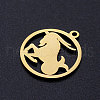 201 Stainless Steel Pendants STAS-S105-JN363-10-2