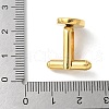 304 Stainless Steel Cufflinks STAS-S170-01G-4