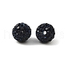 Grade A Round Pave Disco Ball Beads X-RB-H258-10MM-207-3