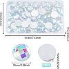 Fingerinspire 70Pcs Acrylic Faceted Cabochons OACR-FG0001-03-2