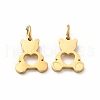 Ion Plating(IP) 304 Stainless Steel Pendants STAS-E185-29G-1
