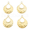 Ion Plating(IP) 201 Stainless Steel Pendants STAS-N098-247LG-2
