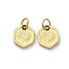 304 Stainless Steel Charms STAS-E550-12G-1