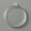 Transparent Acrylic Big Pendants FIND-WH0120-62-1