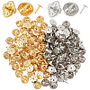 SUNNYCLUE 120Set 2 Colors Iron Lapel Pin Backs IFIN-SC0001-41-1