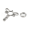 304 Stainless Stee Locket Big Pendants STAS-S132-13P-02-2