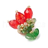 Transparent Glass Pendants PALLOY-MZ00722-01-2