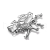 304 Stainless Steel Pendants STAS-G219-05AS-02-3