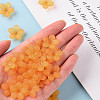 Frosted Acrylic Bead Caps MACR-S371-08A-724-5
